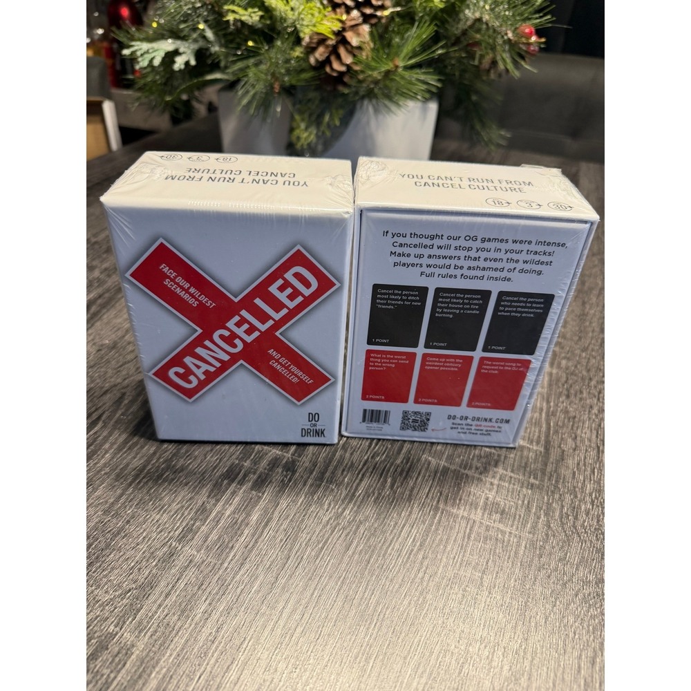 DO OR DRINK Cancelled Card Game Face Our Wildest Scenarios Party Game